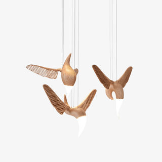 Avian Flight Chandelier-Neutral Decor