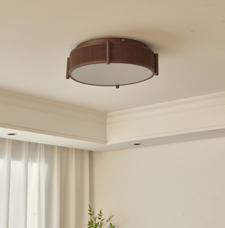 Bamboo Weave Ceiling Lamp-Neutral Decor