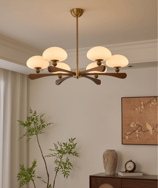 Evander Ray Chandelier-Neutral Decor