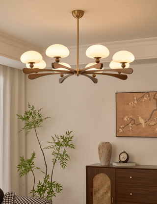 Evander Ray Chandelier-Neutral Decor