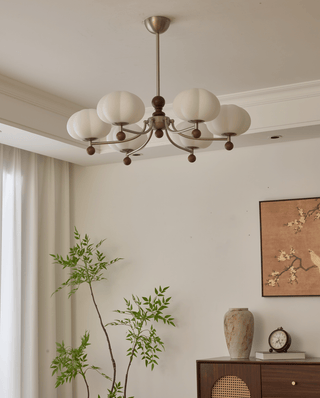 Emberlyn Bloom Chandelier-Neutral Decor