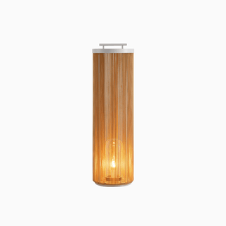 Linden Column Solar Outdoor Lamp-Neutral Decor
