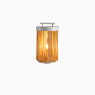 Linden Column Solar Outdoor Lamp-Neutral Decor