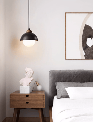 Zenith Pebble Pendant Lamp-Neutral Decor