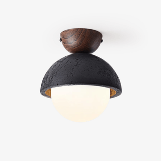Volcanic Orb Ceiling Lamp-Neutral Decor