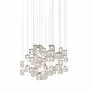 Crystal Pixels Customize Chandelier-Neutral Decor