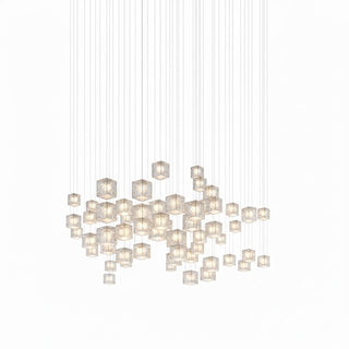 Crystal Pixels Customize Chandelier-Neutral Decor