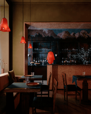 Enzo Lampe de Table Contemporaine en Verre