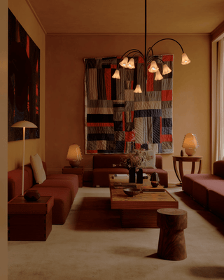 Enzo Lampe de Table Contemporaine en Verre