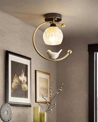 Otis Linearo Plafonnier Céramique Oiseau Artiste Moderne Décoratif Chambre