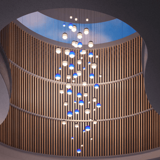 Dipping Pendant Light-Neutral Decor
