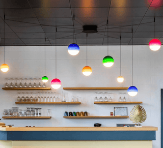 Dipping Pendant Light-Neutral Decor