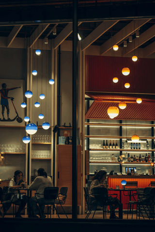 Dipping Pendant Light-Neutral Decor