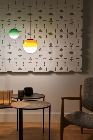 Dipping Pendant Light-Neutral Decor