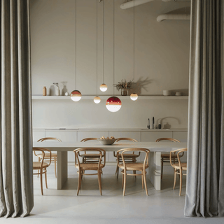 Dipping Pendant Light-Neutral Decor