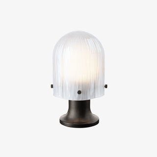 Aura Fluted Table Lamp-Neutral Decor