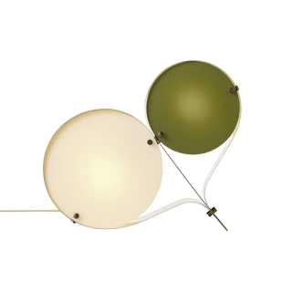 Duet Disc Table Lamp-Neutral Decor