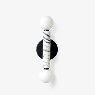 Obelisk Orb Sconce-Neutral Decor