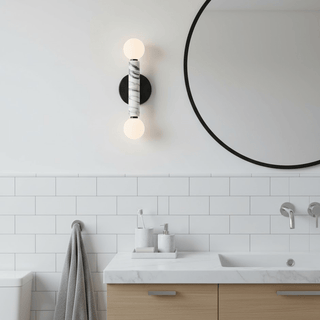 Obelisk Orb Sconce-Neutral Decor