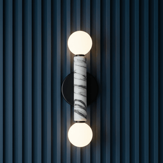 Obelisk Orb Sconce-Neutral Decor