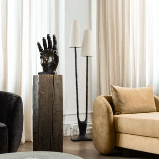 Roots Floor Lamp-Neutral Decor