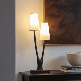 Roots Table Lamp-Neutral Decor