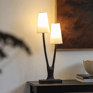 Roots Table Lamp-Neutral Decor
