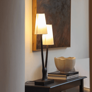 Roots Table Lamp-Neutral Decor