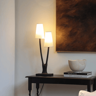 Roots Table Lamp-Neutral Decor