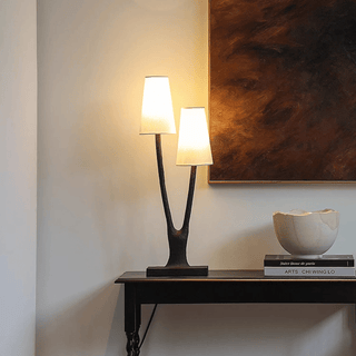Roots Table Lamp-Neutral Decor