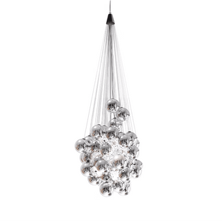 Cumulus Cascade Chandelier-Neutral Decor