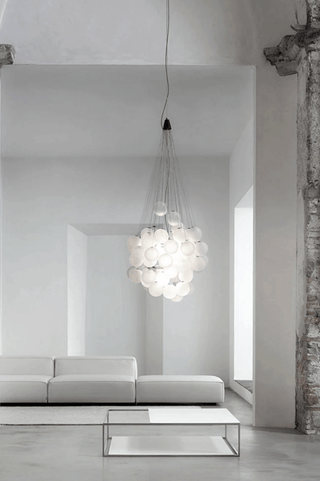 Cumulus Cascade Chandelier-Neutral Decor