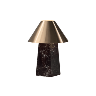Conic Marble Table Lamp-Neutral Decor