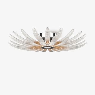 Aurelia Glass Petal Ceiling Light-Neutral Decor