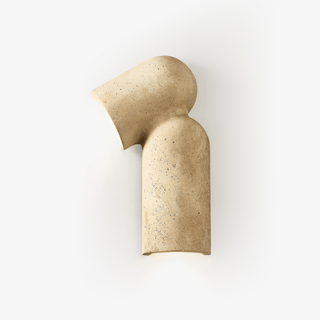 Alma Fancy Travertin Jaune Applique Murale