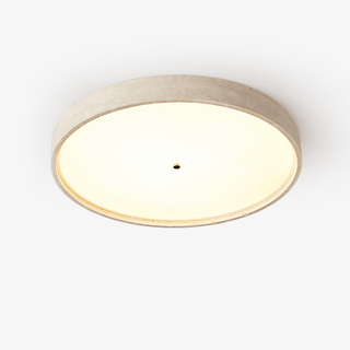 Lana Plafonnier en Travertin Jaune Minimaliste