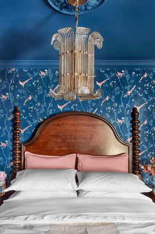 Rhea Luxurious Petite Lustre en Verre Champagne Texturé
