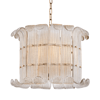 Nala Lustre en Verre Champagne Luxueux