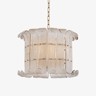 Nala Lustre en Verre Champagne Luxueux