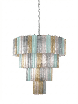 Kobi Eclat Lustre Élégant en Verre Prismatique Coloré