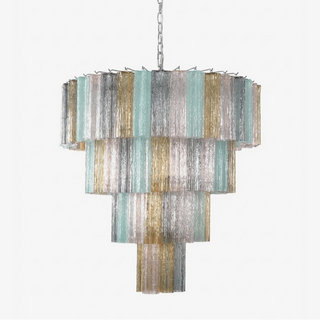 Kobi Eclat Lustre Élégant en Verre Prismatique Coloré