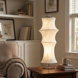 Silvara Cocoon Table Lamp-Neutral Decor