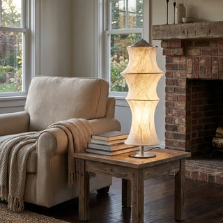 Silvara Cocoon Table Lamp-Neutral Decor