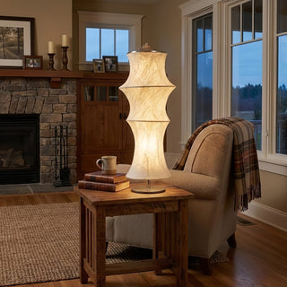 Silvara Cocoon Table Lamp-Neutral Decor