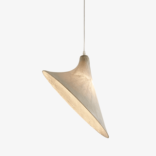 Lunaris Drift Silk Pendant Lamp-Neutral Decor