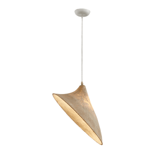 Lunaris Drift Silk Pendant Lamp-Neutral Decor