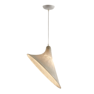 Lunaris Drift Silk Pendant Lamp-Neutral Decor