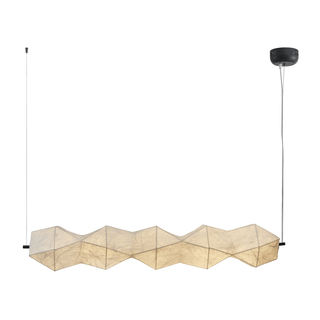 Silvara Fold Linear Pendant Lamp-Neutral Decor