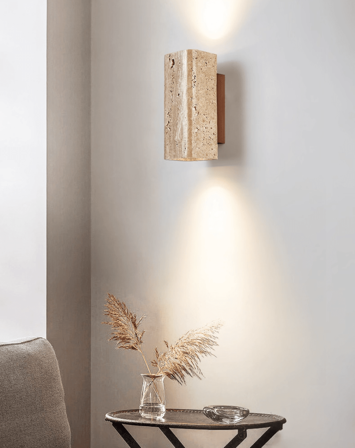 Tavora Arc Wall Lamp-Neutral Decor