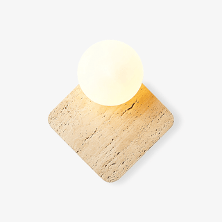 Pia Applique Murale en Bois Elmwood Globe